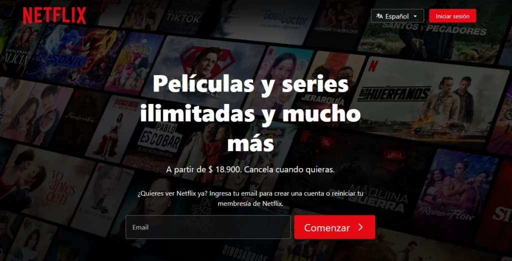 Spanish language films and television shows on Netflix